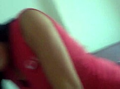 dominant latina housewife sucks nipple while femdom amazon fucking slave husband