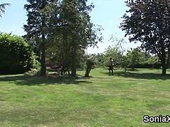 whoa british milf lady sonia flaunts her massive juicy tits in lingerie 💦🍈