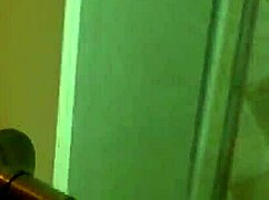 busty tattooed stepsis gets fucked doggystyle in toilet by horny guy spanish style