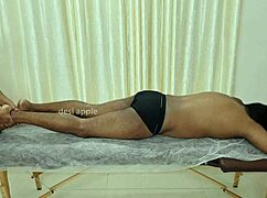 indian spa massage turns asian exotic with oily hands and hidden touches!