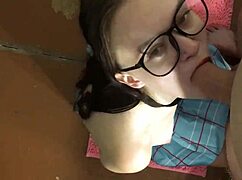 are you gonna suck daddy or just talk girlfriend can't deepthroat with mouth closed