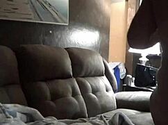 Old pregnant wife filled with creampie load