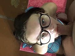 are you gonna suck daddy or just talk girlfriend can't deepthroat with mouth closed