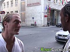 Blonde Babe Dominates Old Man with BBC Riding and Facial Humiliation