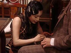 Modelmedia Asia POV chinese girl massage turns cowgirl ride big cock orgasm ASMR