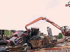 i watch busty german redhead milf take anal in outdoor mmf threesome