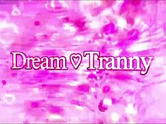 natural trans bruna ferrari strokes her cock wildly until explosive solo cum