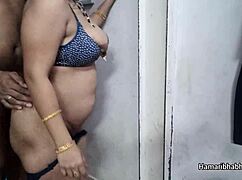 Indian bhabhi big tits fucked hard in red saree