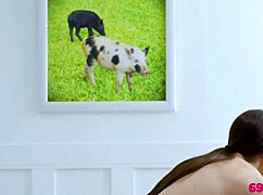 Lexi Luna's Big Tits Jiggle in Bent Over Doggy and Cowgirl Reward Fuck