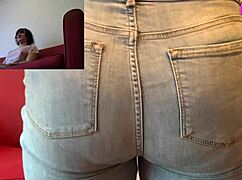 Spanking My Chubby College Slut Dakota Marrs Fat Ass Over Jeans Otks Daddy Style