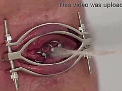 Aqua Pola milf's pierced pussy squirts strong in 8 pee compilation videos