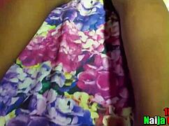 hey babe feel this ebony handjob fingering and massage on my horny pussy