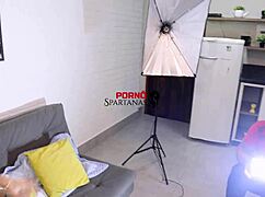 ANNE'S SEXY PHOTOSHOOT SMALL WAIST TANNED TITS TEASE!