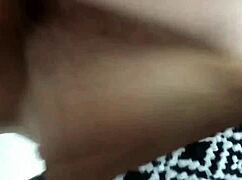 curvy babe begs no creampie but huge cumshot floods her ass anyway