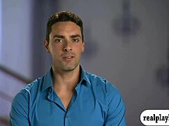 Sexy singles in the mansion blowing and fucking wildly together?