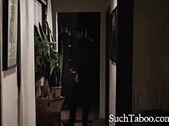 Stepdaughter Ashley Adams Surrenders Anal Virginity in Taboo Fantasy