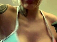 Gym girl in thong bikini nearly expelled at ipanema beach