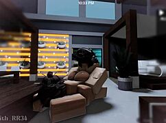 Cheerleader Fucked Doggystyle After Cafe Closes Deepthroat Creampie