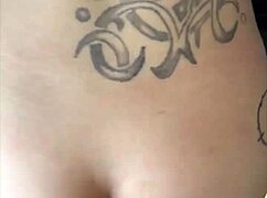 that slim thick streetwalker bends over her phat ass with pierced tits out for public pounding and cum load