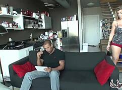 Karlo Karrera Pounds Sara Jay's Big Pussy Lips Before Booty Cumshot