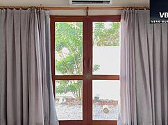 Big ass stepmom seduces stepson and takes massive eye facial cumshot