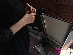 A beautiful bar owner with massive natural tits negotiates porn deal leading to creampie threesome action.