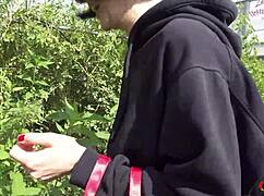 german scout picks up tall skinny french delfine dahlia chats her into raw casting fuck