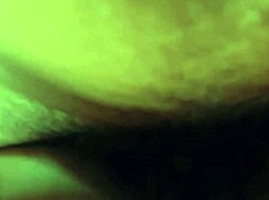 missionary rub on hairy pussy as cock hardens slowly then thrusts deep