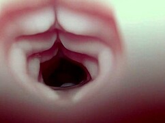 quickie creampie fills emelie's fleshlight bad dragon toy with hot monster load