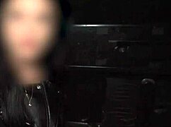 pickup euro babe rides cock cowgirl in public van after wild priest steal