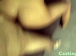 Latino dancer goes all out with hardcore anal pounding right in the casting!