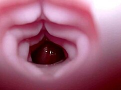 quickie creampie fills emelie's fleshlight bad dragon toy with hot monster load