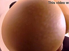 Uncensored japanese stepmom bent over doggystyle cum on ass