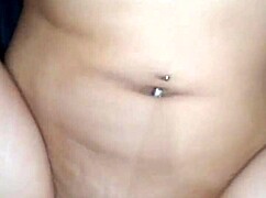 Neighbor's slutty colombian bride soaks wet without panties begging for big ass pounding