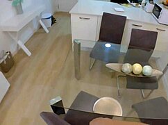 stepmom's secret morning ass and mouth fuck before breakfast