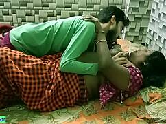 Desi bhabhi moans dirty as neighbor Devor fucks wet