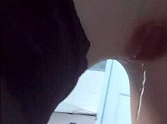 outdoor silicone skin peel-off leads to fake tits panties masturbation frenzy!