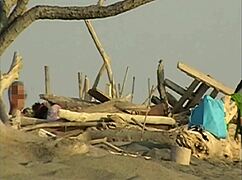 gf sucking my cock on crowded beach strangers!!