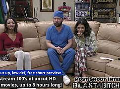 solana spits doc's load then gets fucked hard backstage hospital cum blast