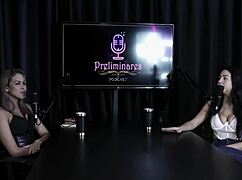 Anabele Nogueira Gets Excited Servicing Wheelchair Guy with Spanish on Her Sheer Red Tits