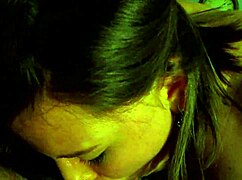 mmm teen sucks uncut cock hard while hj on wet small tits 😘💦