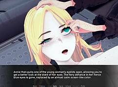 lets watch this busty blonde finger her shaved pussy close up