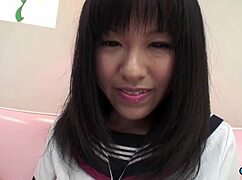 she finishes chores then pounds her shaved cunt hard