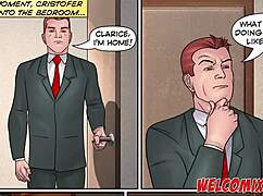 Closeted Big Ass Slut Takes Old Man Monster Cock Comic