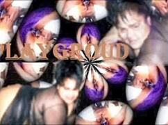 drying off sexy ebony bbw curves with big saggy tits and fat ass on display