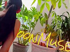 Naughty Inked Gaby Ortega Oils Tight Pussy for Horny Monster Cock