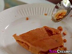 Tattooed British Teen Bent Over In HD