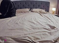 he hooks up with this slut in fur coat and tights for raw hotel fuck