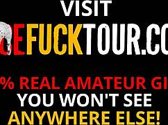 skinny cute amateur latina gets rough face fucked by american dude