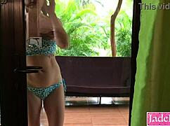 whoa check this blonde gagging on monster cock while getting choked and slapped like a total slut